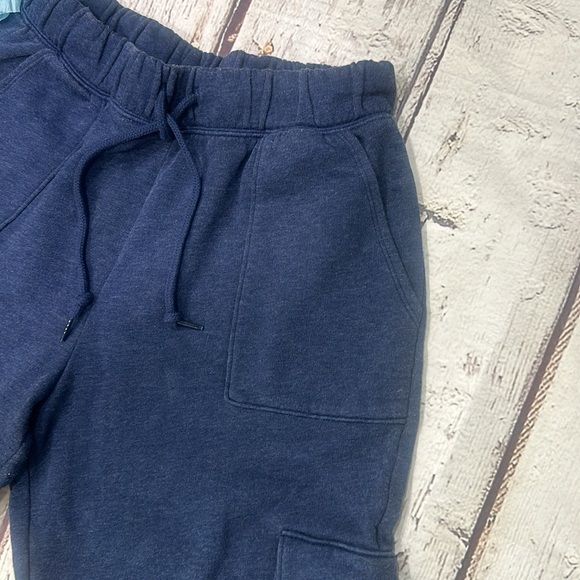 Victoria's Secret Pink Sweatpants Jogger Lounge Logo Cargo Pockets Size Small - Picture 6 of 11